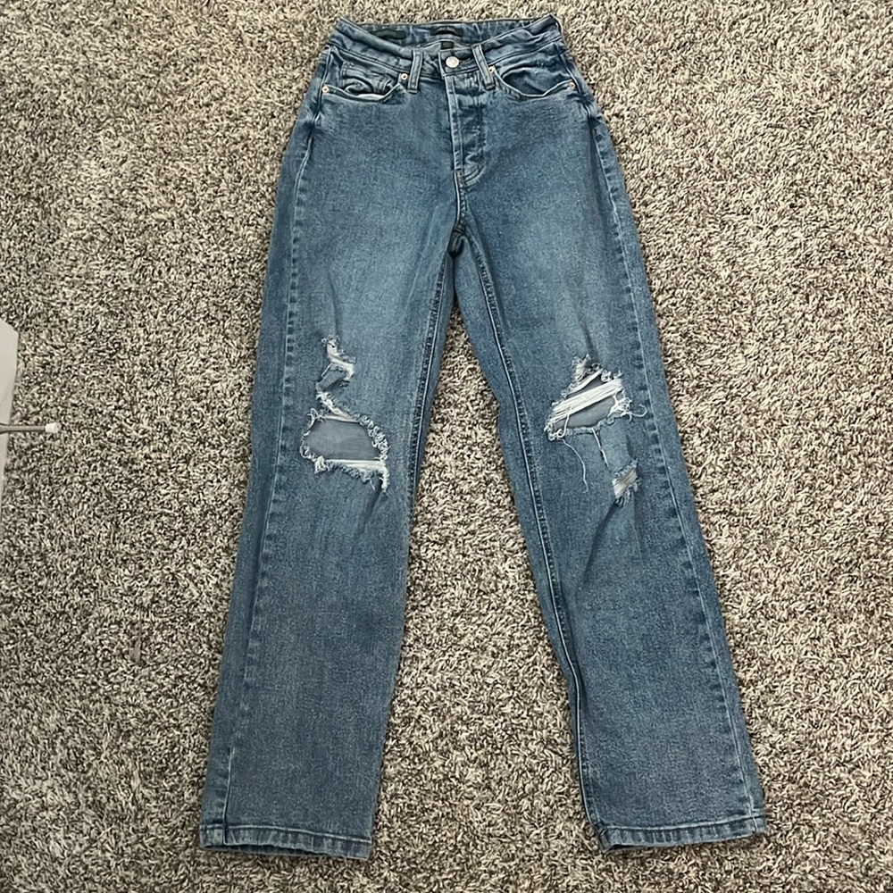 Wild fable super high rise straight jeans